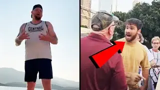 Religious Nut-Cases Harass People Minding Their Own Business