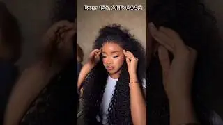Gorgeous Curly😍30Inch Long Curly Wig Install | 13x6 HD Big Lace Frontal Wig #viral #wigreview