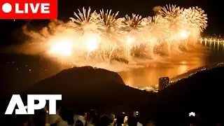 Watch LIVE | Rio de Janeiro Rings in 2026 with Fireworks Over Copacabana and City Favelas | APT