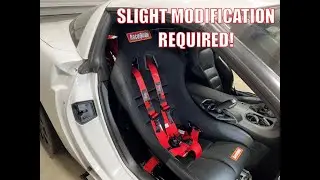 How to Make a Race Quip Seat Fit in a C6 Corvette