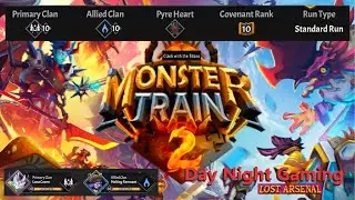 Monster Train 2 &mdash; Ковенант 10-го ранга &mdash; Лунный Ковен с Melting Remnant &mdash; Забег Titan