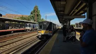 MTA Long Island Railroad Main Line Rush Hour Action @ Woodside