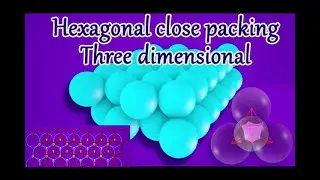 9 Three dimensional close packing from two dimensional hexagonal close packed layers