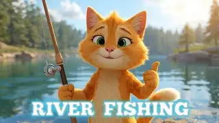 A Cat Goes Fishing&hellip; and Catches a GIANT Fish! 🐱🎣😱 You Won&rsquo;t Believe This!