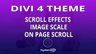 Divi 4 Scroll Effects Image Scale On Page Scroll 👈
