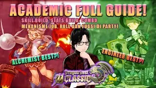 Dragon Nest M Classic Academic Full Guide | Best Skill & Stats Build Engineer + Alchemist