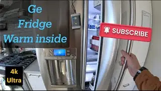 Ge refrigerator CYE22TSHQSS disassembly fan bi metal replacement 