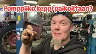Majorin kylmäkäynnistys ja vaihdekepin korjaus