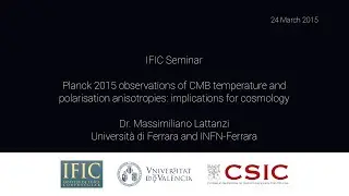 Massimiliano Lattanzi: Planck 2015 observations of CMB temperature...