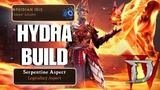 Hydra Build Core Items: How To Get Ophidian Iris & Serpentine Aspect | Diablo 4 Build Guide