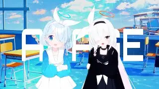 【Blue Archive MMD】AKAGE【Arona,Plana|アロナ,プラナ】
