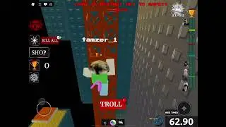 We are playing a scary obbys