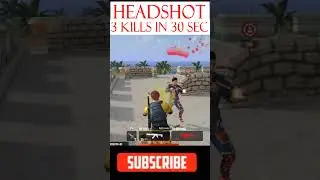 SCARFALL 2.0 &ndash; 3 KILLS in 30 SECONDS 🔥 | Epic Headshot Combo 🎯 #shortsfeed #shorts