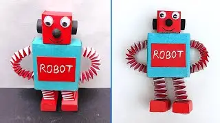 How to make a robot with paper | DIY paper robot | DIY crafts