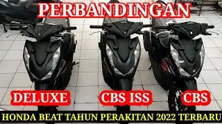PERBANDINGAN BEAT 2022 TERBARU WARNA SAMA HARGA BERBEDA
