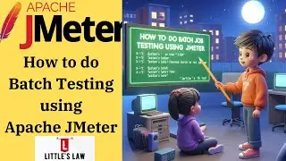 How to do Batch Job Load Testing using #jmeter #performancetesting #performanceengineering