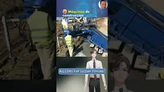 😃 #Maquinas de #construccion ALLCONS Full Section Trimmer #carreteras
