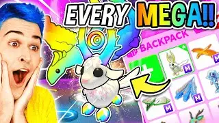 *EVERY* MEGA MYTHIC EGG Pet In Adopt Me Roblox REVEAL! ALL MEGA Mythical Egg Pets In Roblox Adopt Me