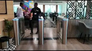Swing Barrier at Best Price in India | Swing Barrier Gate Manufacturers India Access control system