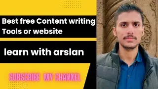 best free content writing tools or website. how to write free content with website? #contentcreator