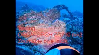 Независимый обзор подводного фонаря ZD710 Mk2 Focusable Orcatorch