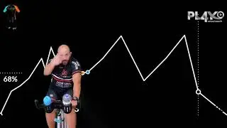 INDOOR CYCLING VIRTUAL RIDE #2 em Português (Treino Intervalado 65-85% FcMáx.)