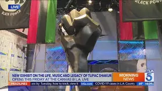 New immersive exhibit at L.A. Live highlights the life and legacy of Tupac Shakur (10 a.m.)