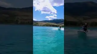 Bear Lake Utah Seadoo Jetski close call #shorts #bearlake #utah  #seadoo #jetski