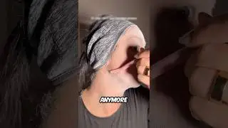 She shaved off all her facial hair 💀