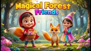 Magical Forest Friends 🌳✨ | Fun Animated Kids Song & Adventure | Sarah.KidsTV