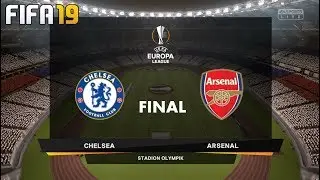 Chelsea Vs Arsenal ! FIFA 19 Prediction ! UEFA EUROPA LEAGUE FINAL 2018/19