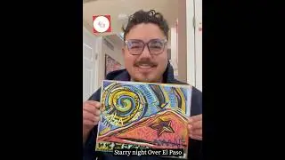 #starrynight #elpaso #elpasotexasart #elpasotx #chucotown #suncity #art #painting #eptx #915
