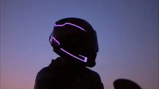 Lampu LED helm keren/LED light helm