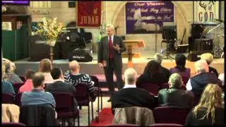 Kevin Fletcher preaching at Rhema Faith Church,UK