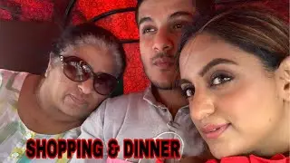 DAY OUT IN DELHI WITH MOM & PRITHVI - SHOPPING & DINNER | Vriti Khanna |