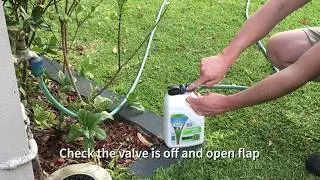 How to use Munns Professional Winter Grass Killer innovative ON/OFF switch