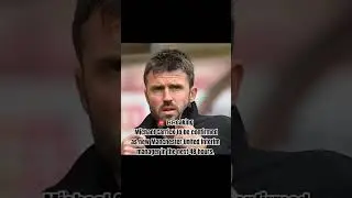 𝗕𝗥𝗘𝗔𝗞𝗜𝗡𝗚 Michael Carrick 2 be confirmed as new Manchester United interim manager in the nxt 48 hours