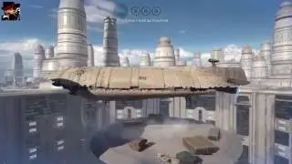 STAR WARS Battlefront Bespin Sabotage gameplay (No commentary)