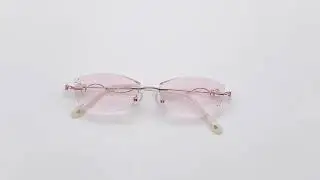 2020 fashionable ladies pink reading glasses
