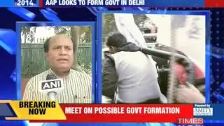 Arvind Kejriwal meets Delhi Lt. Governor Najeeb Jung