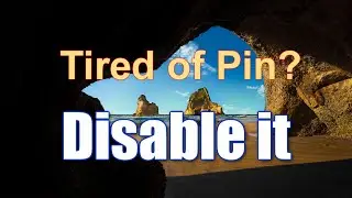 Windows 10  -  How to Disable PIN and PASSWORD on Lock Screen at login \ Official \ 2025