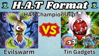 Evilswarm Vs Tin Gadget! | HAT Format Replay Review! | Yu-Gi-Oh! April 2014 Banlist