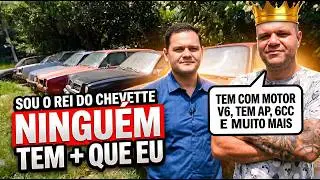 O REI DOS CHEVETTES DE POÁ COM MAIS DE 50 CARROS Á VENDA!