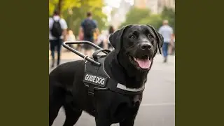 A Guide Dog and The Handler