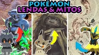 10 POK&Eacute;MON INSPIRADOS EM LENDAS ASSUSTADORAS!! Pt.3