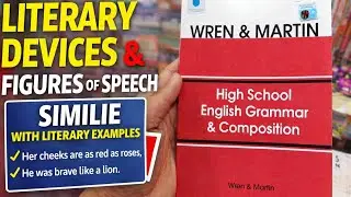 Literary Devices + Figures of speech Simile Fbise 9th, 10th, 1st year, 2nd year || FBISE || Part 2 