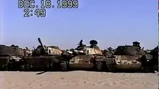Destroy Vehicles from Desert Storm, Kuwait 1999