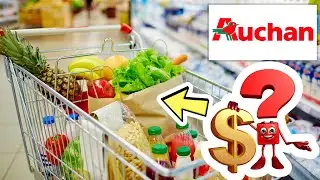 GROCERY SHOPPING AT AUCHAN IN WARSAW❗️[LIVING IN POLAND] 2022