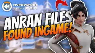 ANRAN Files found ingame! | New OW merch | Overwatch Weekly Rewind