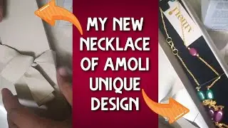 My new Amoli Necklace from Modicare | Unique Design